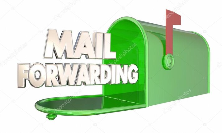 Comparison graphic of email forwarding and full mailbox options